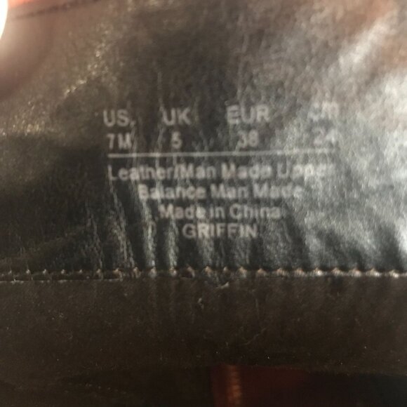 Sam Edelman Black Leather Ankle Boots Side Zip Womens 7 Whimsigoth Grunge - Picture 9 of 11